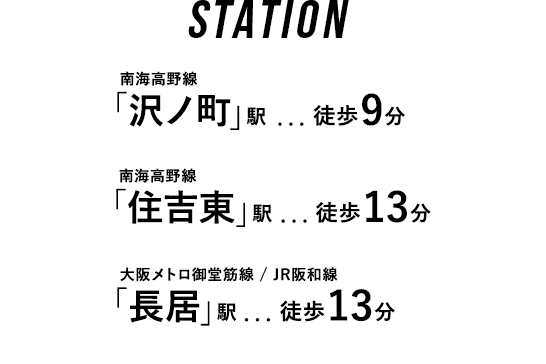 最寄り駅情報